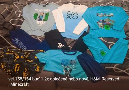 Pyžama minecraft 158/164, 158