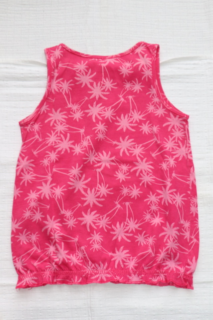 Holčičí tílko s palmami, lupilu,110