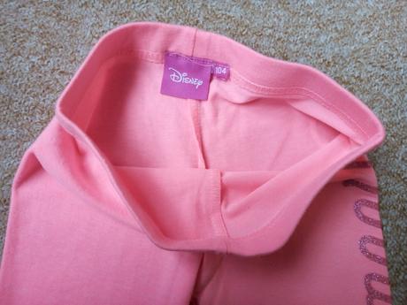 Neon růžové legíny zn."disney" vel."104", disney,104