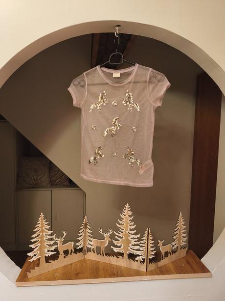 Průhledné tričko s jednorožci, f&f,134