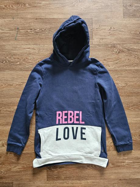 Dívčí prodloužená mikina tom tailor vel. 164, tom tailor,164