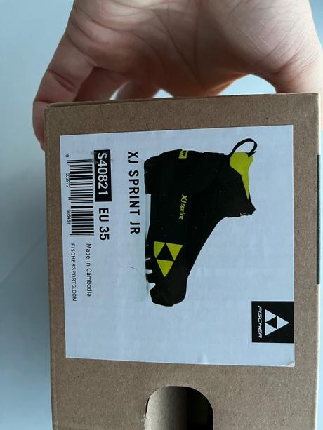 Boty na běžky xj sprint jr eu 35 unisex fischer, fischer,35