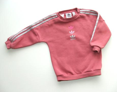 M483 dívčí mikina vně počesaná adidas, vel. 86, adidas,86
