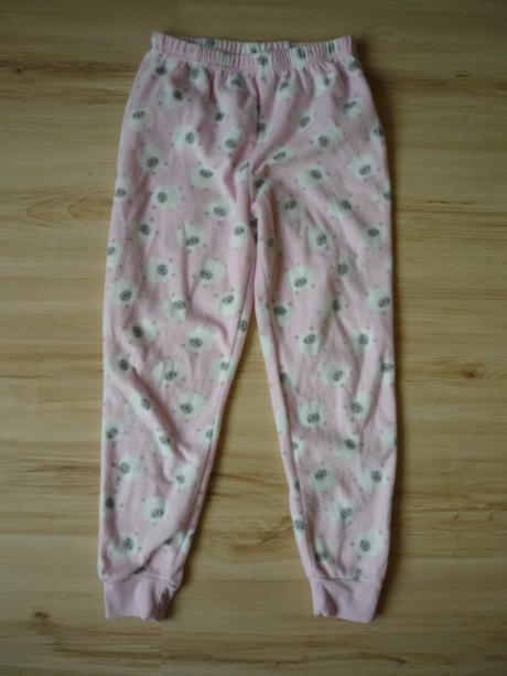 Lehké flísové tepláky/kalhoty na spaní s ovečkami, st. bernard,134