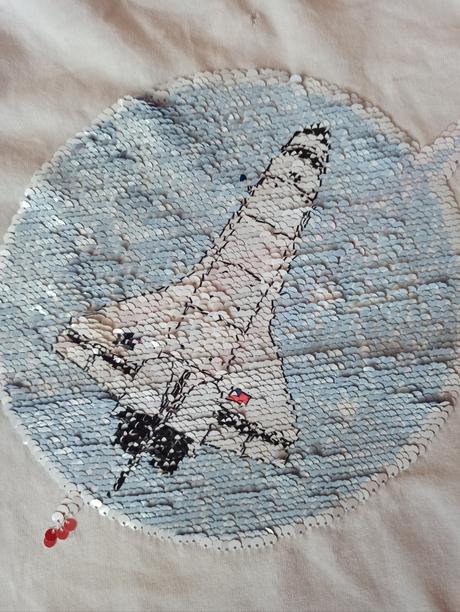 Bavlněné tričko hm nasa, h&m,128