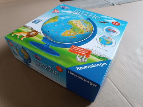 Otočný globus puzzle 180 dílů, 