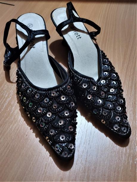 Společenské boty top stav, jako nové, 37