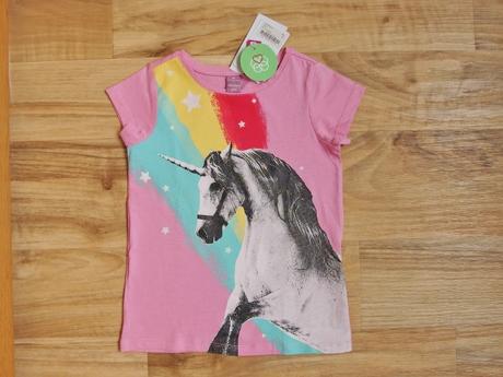Tričko s jednorožcem a třpytkami zn. takko 98-104, takko,104