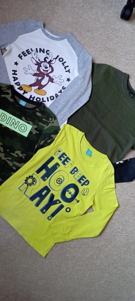 4x tričko vel."128", disney,128