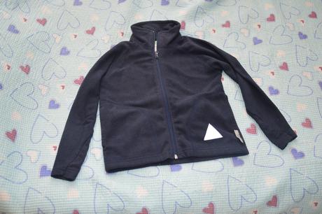 Slabá fleesová mikina mikča, 122