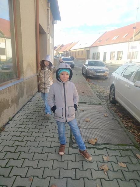 Přechodová bunda 122/128, 122