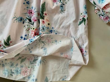 Světle růžová halenka na ramena s nabíraným rukáve, 