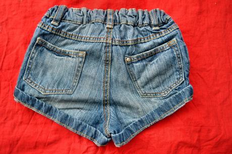 Dívčí  kraťasy na 12-18měs., h&m,86