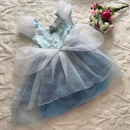 An11/ kostým delux popelka - v.104 zn. disney, 