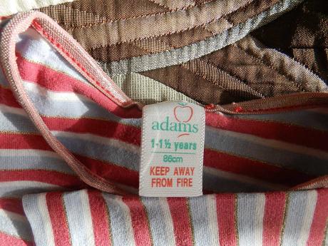 Triko dlouhý rukáv proužky, adams,86