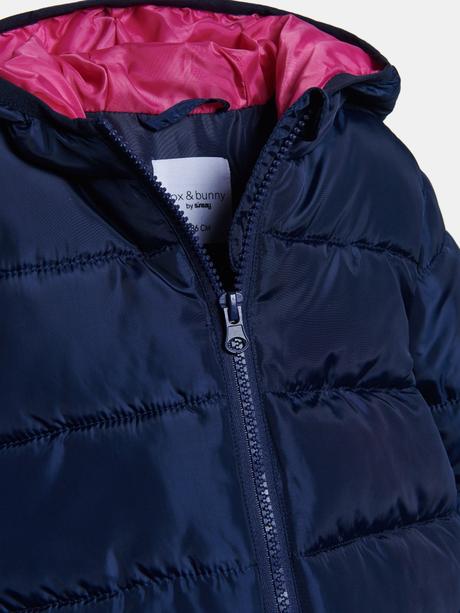 Přechodová prošívaná bunda dívčí vel. 86, fox & bunny,86