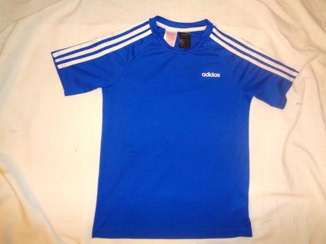Modré funkční tričko adidas - climalite, adidas,152