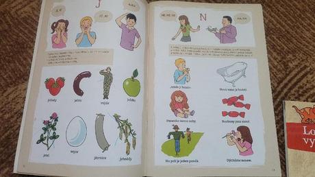 2 x sešit s logopedickými pomůckami a úkoly, 