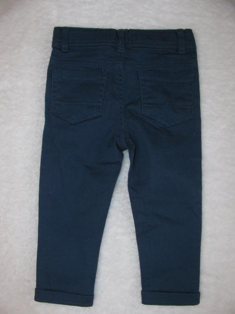 Elastické džíny, skiny v.12-18 měs., denim co,86