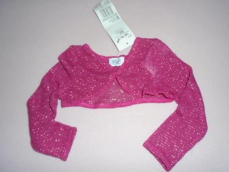 Bolerko třpytky svetr vel 62, f&f,56 / 62