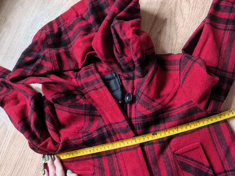 Podzimní károvaný kabátek zara s/m, zara,s