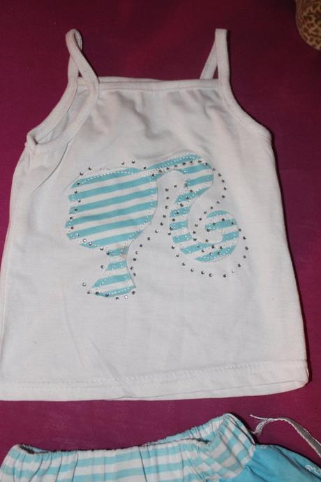 Dívčí komplet - sukně, tílko a bolerko vl. 80 - 92, 80