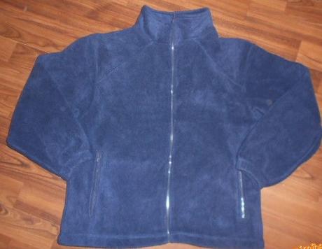 Teplá mikina/bundo-mikina flauš, 140