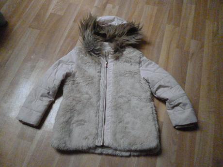 Kožíšková bunda vel. 6-7, 122