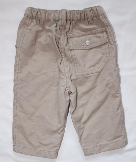 Ao38. podšité kalhoty chlapecké 6 měsíců, 68