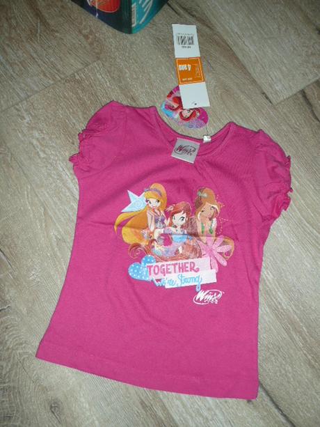 Tričko winx 3/4 roky, 104