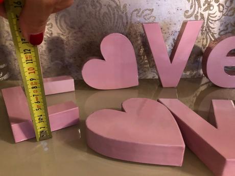 Dekorace love srdce růžová papír svatba pokojíček, 