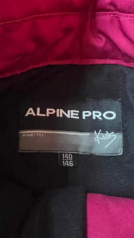 Lyžařské kalhoty alpine pro vel. 140/146, alpine pro,140