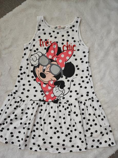 Šaty minnie 110-116, h&m,110