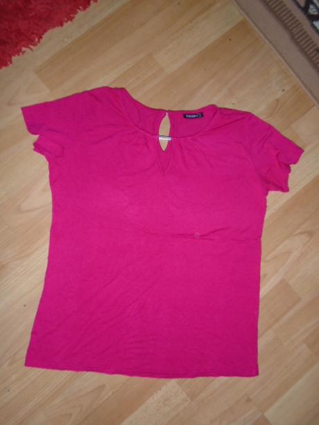 Tričko vel 38 růžové splývavé, c&a,38