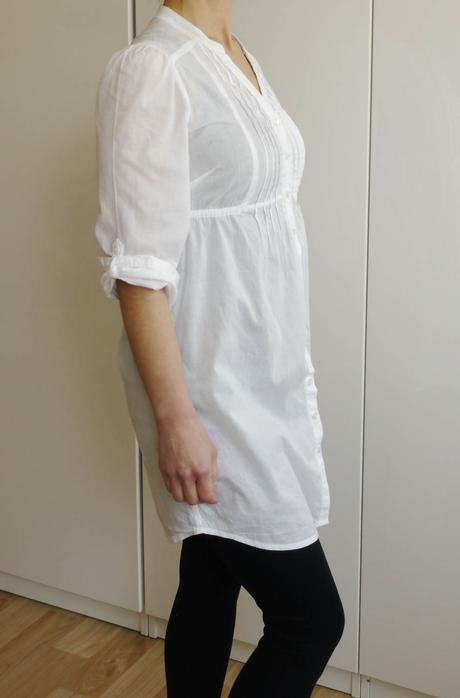 Dlouha slaba bluza 3/4 rukav -slaba bavlna, h&m,34