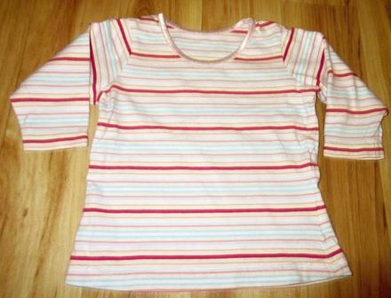 Proužkové triko, marks & spencer,74