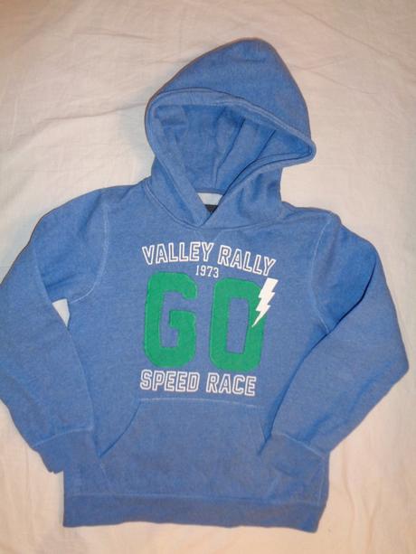 Super modrá mikina 158/164, h&m,158