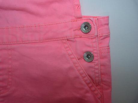 Neonové laclíkové šortky vel. 158, denim co,158