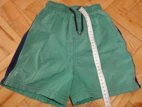 Zelené šusťákové kraťasy 3-4 roky, george,98