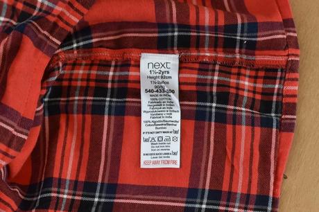 Šaty vel. 18 - 24 m, next,92