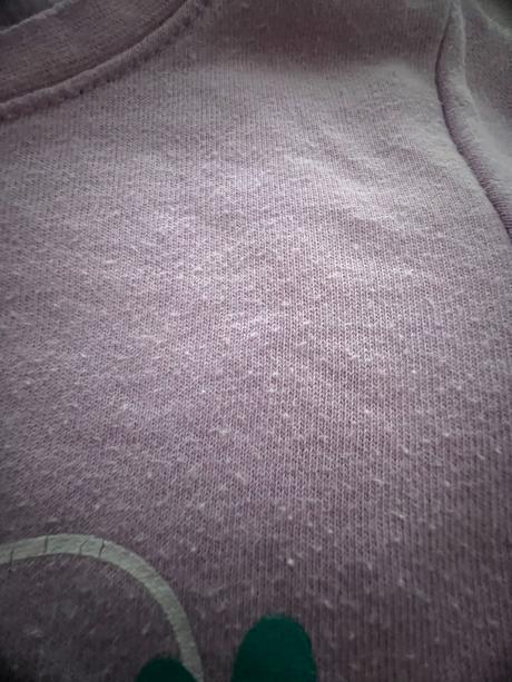 Teplé šaty z teplákoviny pepa/pepina vel. 110/116, 116