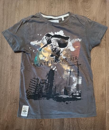 7x chlapecká trička s krátkým rukávem,vel.134/140, 134