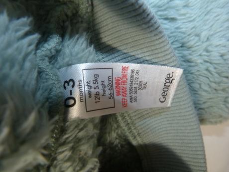 George teplá mikina vel. 62, george,62