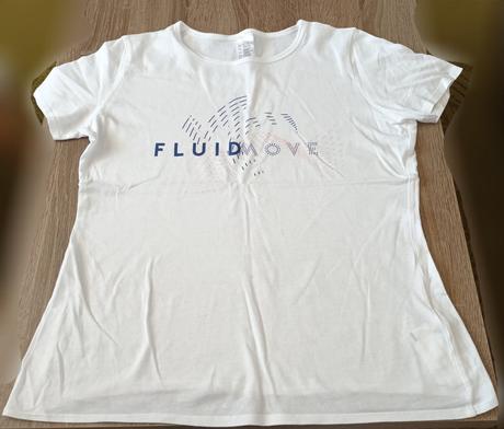 Dívčí triko bílé krátký rukáv decathlon, decathlon,164