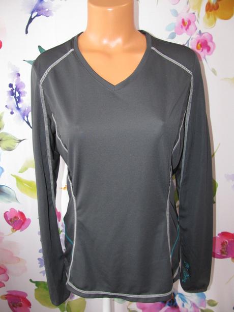 Sportovní funkční šedé tričko northland, 40