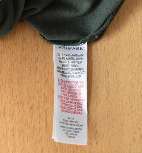 Tričko vel. 18 - 24 m, primark,92