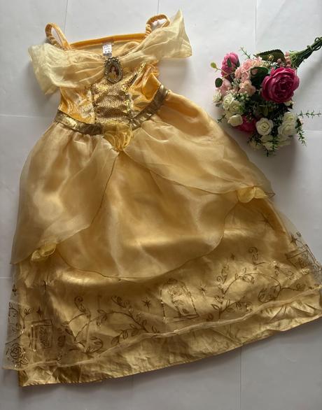 St1/ kostým kráska bell - v.5/6 let zn. disney, 