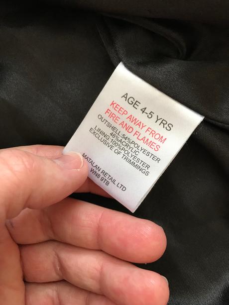 Kabát kožiškový jaro/podzim - v.4-5 let, 110