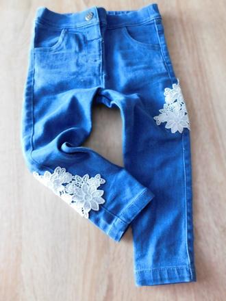 Dívčí kalhoty-jegíny, tu,80