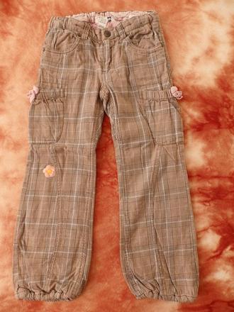 Kalhoty s podšívkou, h&m,122